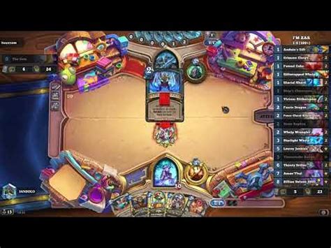 HEARTHSTONE TOP DECK!!! FAST LEGEND WITH ZARIMI .